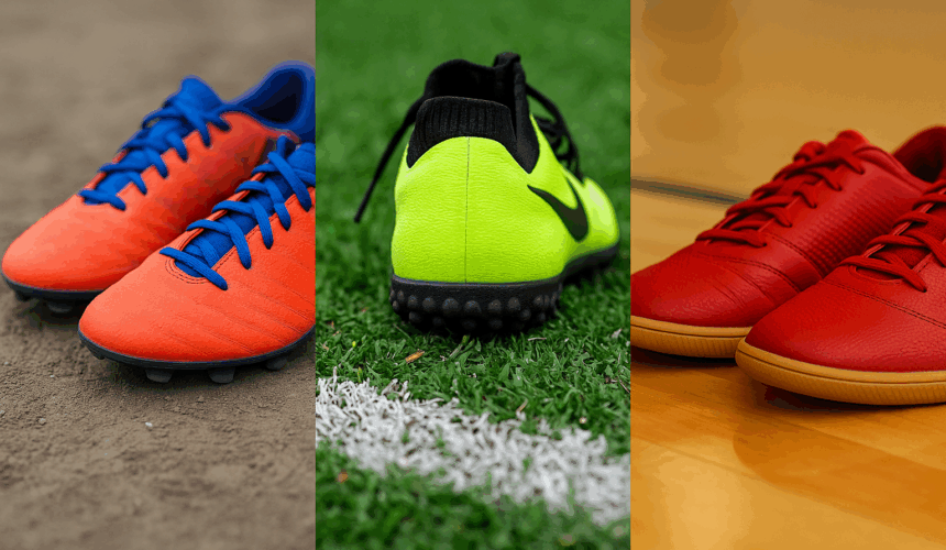 Kako izabrati kopačke, tvrda podloga, veštačka trava, sala