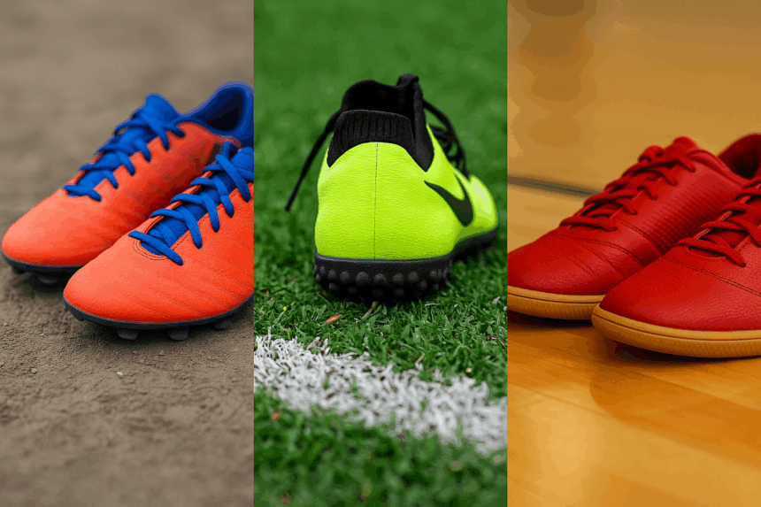 Kako izabrati kopačke, tvrda podloga, veštačka trava, sala