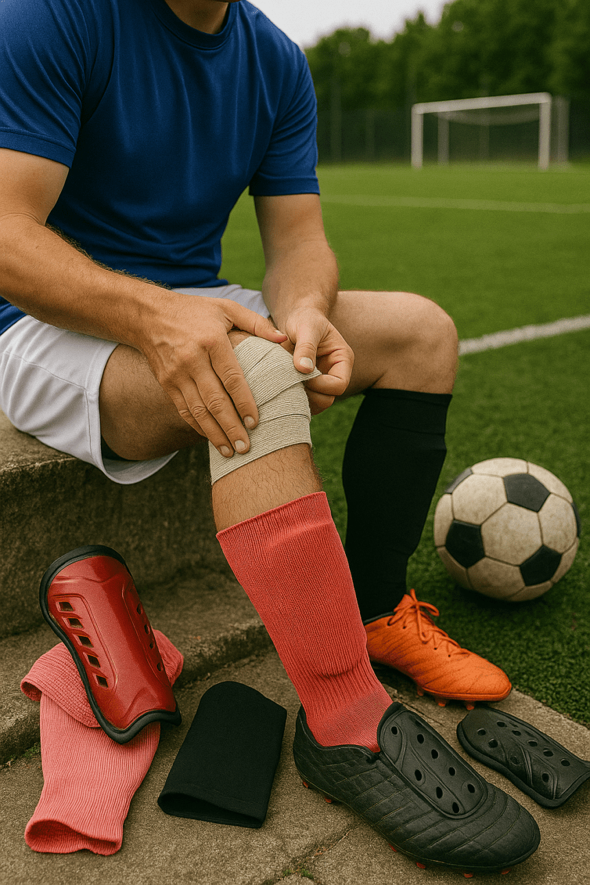 Štitnici, bandaže i oprema koja te čuva od povreda u fudbalu Štitnici, bandaže i oprema koja te čuva od povreda u fudbalu