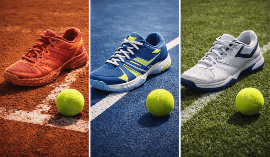 Teniske patike, razlika između šljake, betona i trave Teniske patike, razlika između šljake, betona i trave