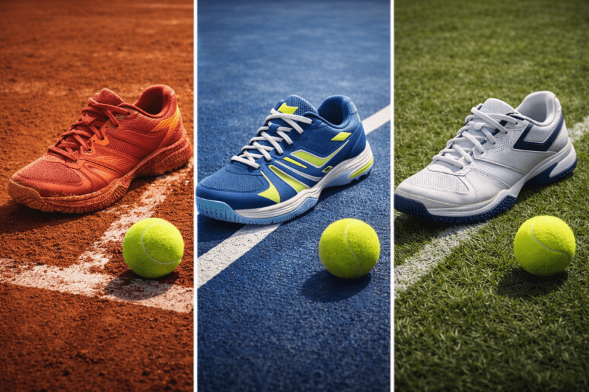 Teniske patike, razlika između šljake, betona i trave Teniske patike, razlika između šljake, betona i trave