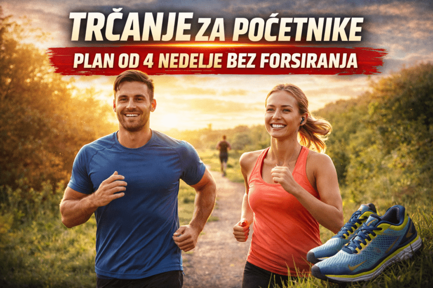 Trčanje za početnike plan od 4 nedelje bez forsiranja i povreda Trčanje za početnike: plan od 4 nedelje bez forsiranja i povreda