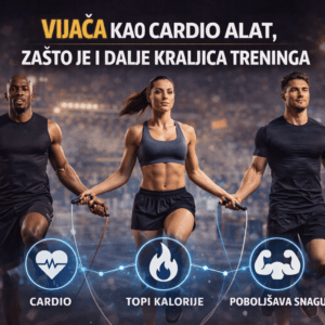 Vijača kao cardio alat: zašto je i dalje kraljica treninga