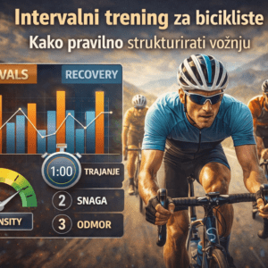 Intervalni trening za bicikliste, kako pravilno strukturirati vožnju