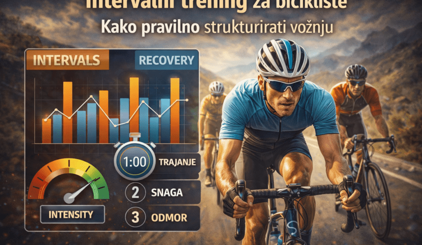 Intervalni trening za bicikliste, kako pravilno strukturirati vožnju