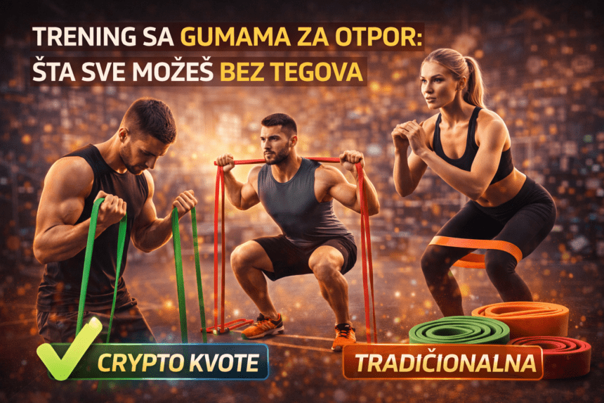 Trening sa gumama za otpor, šta sve možeš bez tegova